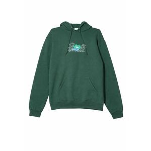 Frog Skateboards Graphic Hoodie Mens Medium Green Pullover Skater Streetwear